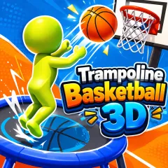Trampoline Basketball 3D
